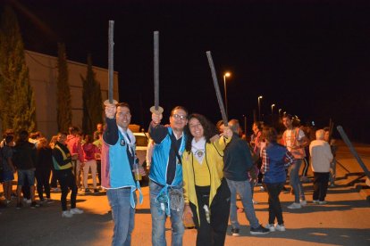 Encendido de antorchas para despedir las fiestas de Almazán. SATUR LAFUENTE (4)_04
