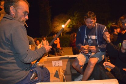 Encendido de antorchas para despedir las fiestas de Almazán. SATUR LAFUENTE (7)_04