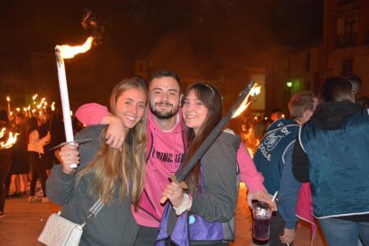 Encendido de antorchas para despedir las fiestas de Almazán. SATUR LAFUENTE (61)_04