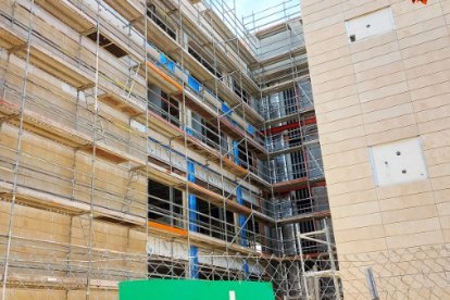 Las nueva comisaría de Soria en obras. HDS