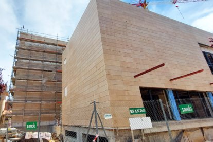 Las nueva comisaría de Soria en obras. HDS