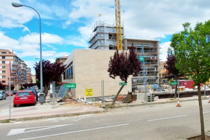 Las nueva comisaría de Soria en obras. HDS