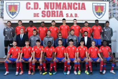 Plantilla del Numancia C. HDS