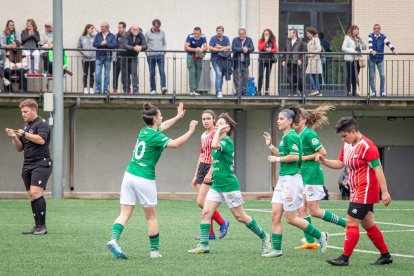 El San José femenino golea en su último partido. MARIO TEJEDOR