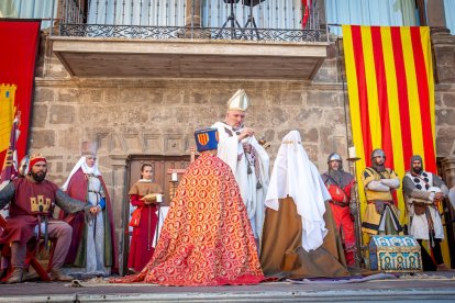 Desposorios de Jaime I y Leonor de Castilla. MARIO TEJEDOR