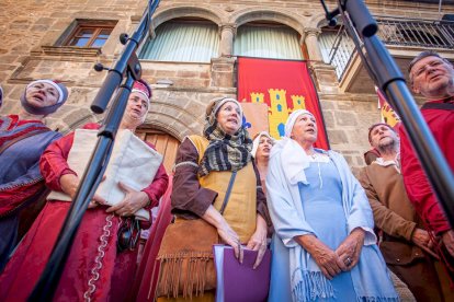 Desposorios de Jaime I y Leonor de Castilla. MARIO TEJEDOR