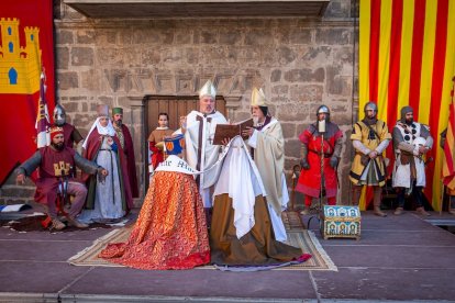 Desposorios de Jaime I y Leonor de Castilla. MARIO TEJEDOR