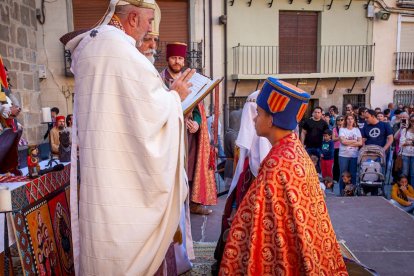 Desposorios de Jaime I y Leonor de Castilla. MARIO TEJEDOR