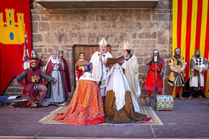 Desposorios de Jaime I y Leonor de Castilla. MARIO TEJEDOR