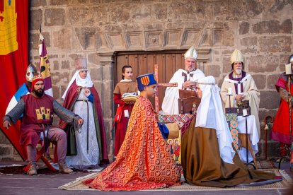 Desposorios de Jaime I y Leonor de Castilla. MARIO TEJEDOR