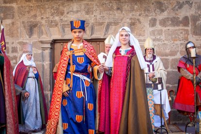 Desposorios de Jaime I y Leonor de Castilla. MARIO TEJEDOR