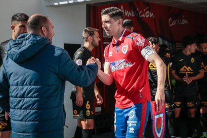 El Numancia no pasó del empate ante el Atlético Baleares. G.M.