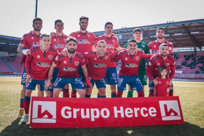 El Numancia no pasó del empate ante el Atlético Baleares. G.M.