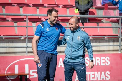 El Numancia no pasó del empate ante el Atlético Baleares. G.M.