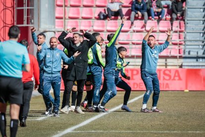 El Numancia no pasó del empate ante el Atlético Baleares. G.M.