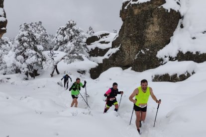 Algunos participantes en la cita pinariega. HDS