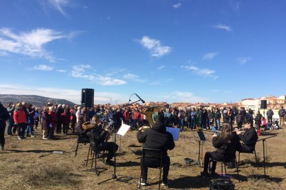 Protesta en el Cerro de los Moros.-M.H.