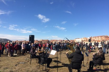 Protesta en el Cerro de los Moros.-M.H.