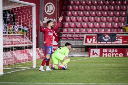 El Numancia se reencuentra con la victoria en casa después de dos meses. G.M.
