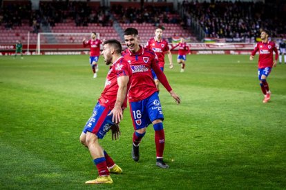 El Numancia se reencuentra con la victoria en casa después de dos meses. G.M.