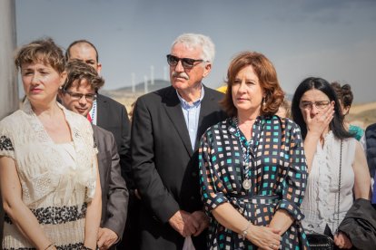 Inauguración del monumento a la Virgen de los Milagros. GONZALO MONTESEGURO