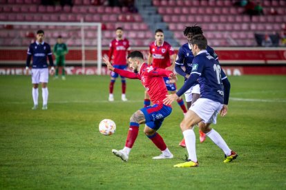 El Numancia se reencuentra con la victoria en casa después de dos meses. G.M.