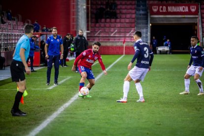 El Numancia se reencuentra con la victoria en casa después de dos meses. G.M.