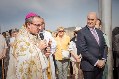 Inauguración del monumento a la Virgen de los Milagros. GONZALO MONTESEGURO