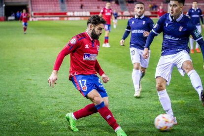 El Numancia se reencuentra con la victoria en casa después de dos meses. GONZALO MONTESEGURO