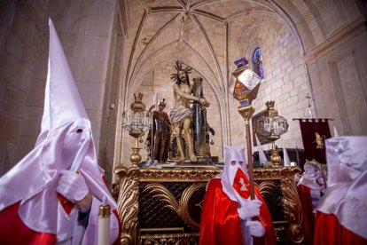 Via Crucis penitencial de la Cofradía de la flagelación. MARIO TEJEDOR