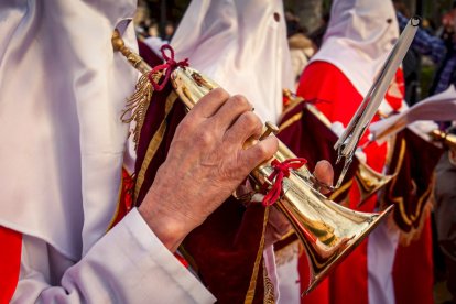 Via Crucis penitencial de la Cofradía de la flagelación. MARIO TEJEDOR