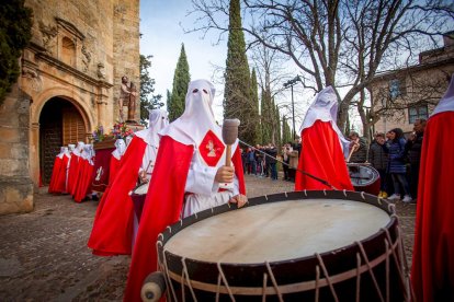 Via Crucis penitencial de la Cofradía de la flagelación. MARIO TEJEDOR