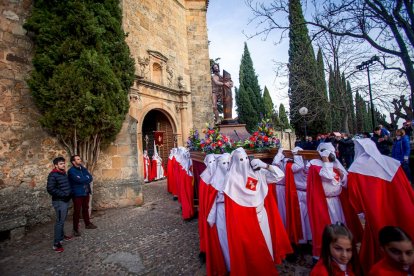 Via Crucis penitencial de la Cofradía de la flagelación. MARIO TEJEDOR