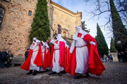 Via Crucis penitencial de la Cofradía de la flagelación. MARIO TEJEDOR