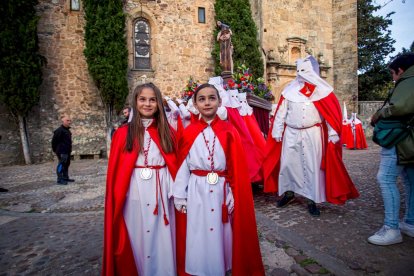 Via Crucis penitencial de la Cofradía de la flagelación. MARIO TEJEDOR
