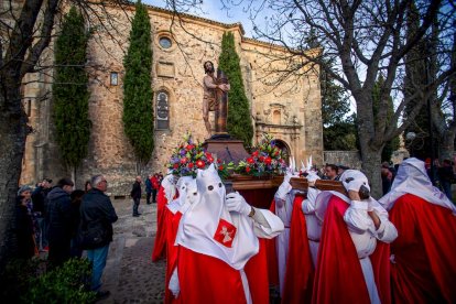 Via Crucis penitencial de la Cofradía de la flagelación. MARIO TEJEDOR