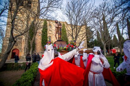 Via Crucis penitencial de la Cofradía de la flagelación. MARIO TEJEDOR