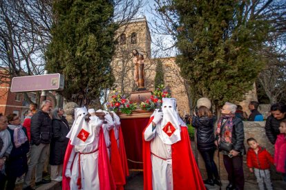 Via Crucis penitencial de la Cofradía de la flagelación. MARIO TEJEDOR