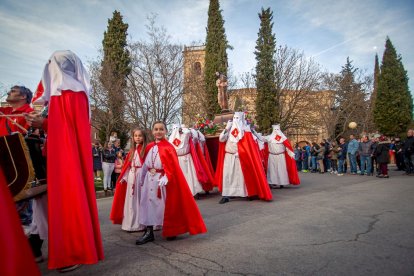 Via Crucis penitencial de la Cofradía de la flagelación. MARIO TEJEDOR