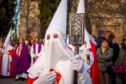 Via Crucis penitencial de la Cofradía de la flagelación. MARIO TEJEDOR