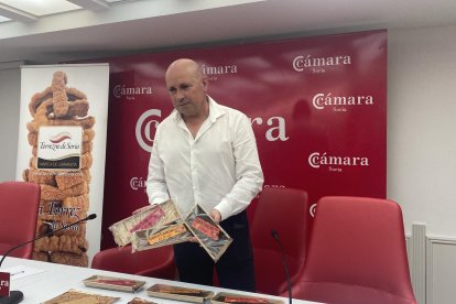 Carlos París en la presentación del TurronTorrezno. HDS