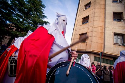 Via Crucis penitencial de la Cofradía de la flagelación. MARIO TEJEDOR