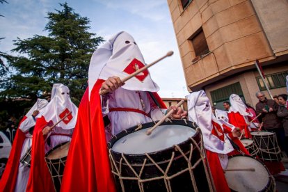 Via Crucis penitencial de la Cofradía de la flagelación. MARIO TEJEDOR