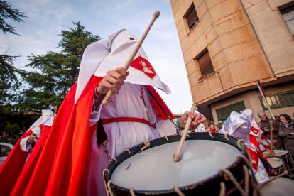 Via Crucis penitencial de la Cofradía de la flagelación. MARIO TEJEDOR