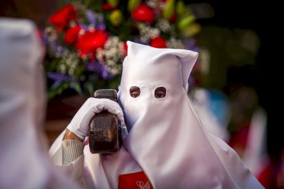 Via Crucis penitencial de la Cofradía de la flagelación. MARIO TEJEDOR