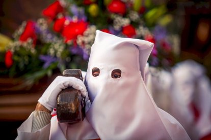 Via Crucis penitencial de la Cofradía de la flagelación. MARIO TEJEDOR