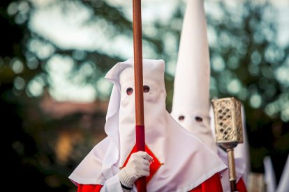 Via Crucis penitencial de la Cofradía de la flagelación. MARIO TEJEDOR