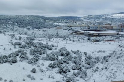 Vistas desde el parque del Castillo en Soria.