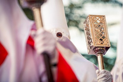 Via Crucis penitencial de la Cofradía de la flagelación. MARIO TEJEDOR