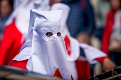 Via Crucis penitencial de la Cofradía de la flagelación. MARIO TEJEDOR